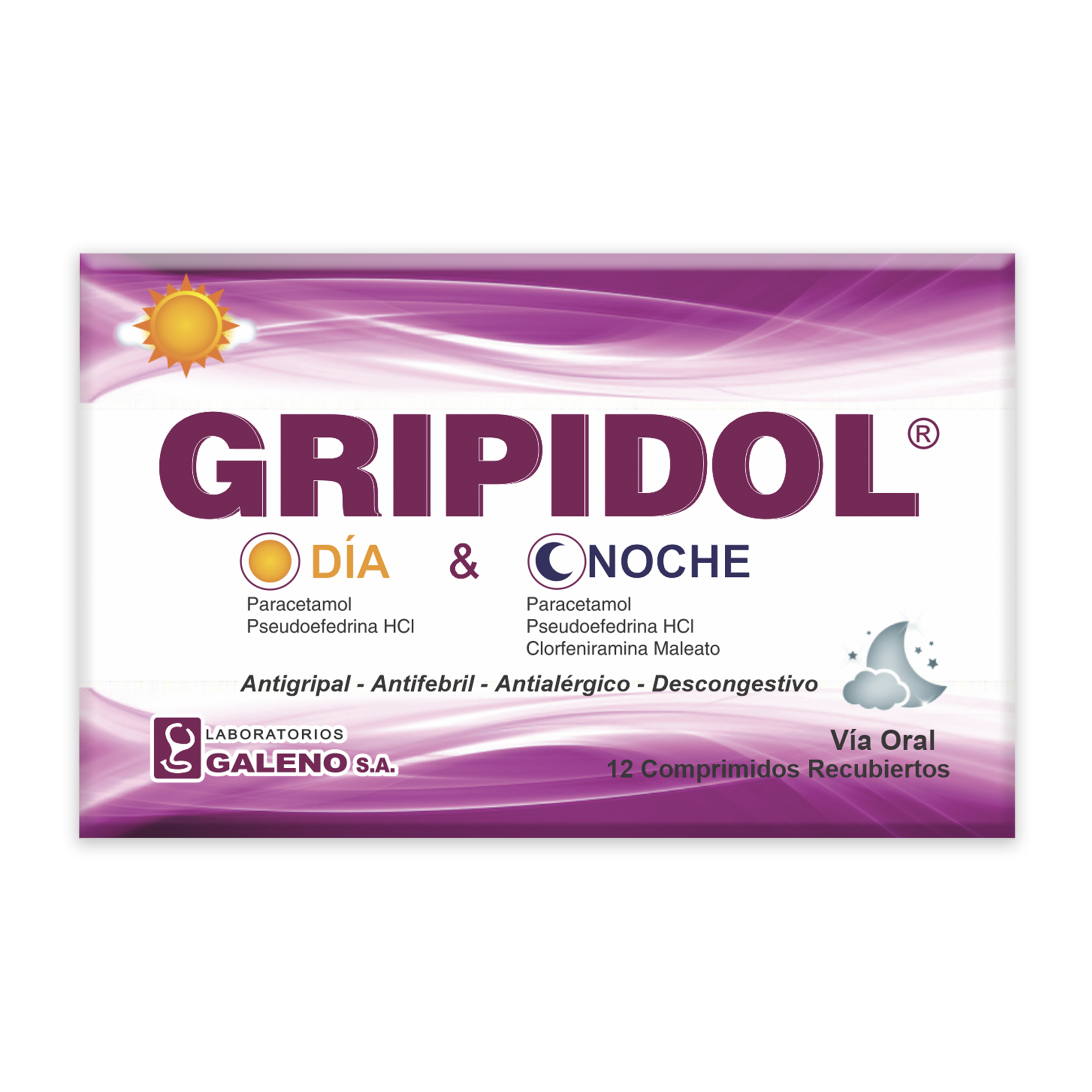 GRIPIDOL DÍA & NOCHE COMPRIMIDOS